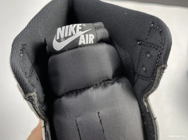 Air Smoke Jordan Grey High 1 Retro Black 555088-035 White Light 0825